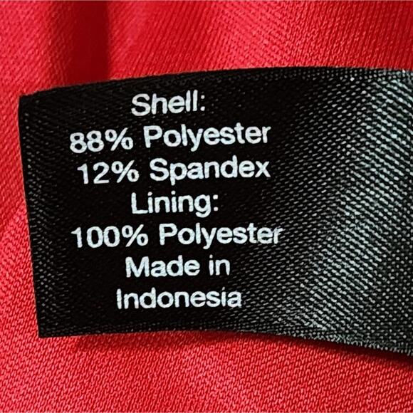 Lane Bryant Lady in Red pleated detail v neck midi dress plus size 22‎ 3X - Picture 5 of 9